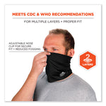 Chill-Its 6489 2-Layer Cooling Performance Knit Multi-Band, Polyester/Spandex, 2X-Large/3X-Large, Black
