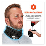 Chill-Its 6489 2-Layer Cooling Performance Knit Multi-Band, Polyester/Spandex, 2X-Large/3X-Large, Black