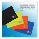 Chill-Its 6489 2-Layer Cooling Performance Knit Multi-Band, Polyester/Spandex, 2X-Large/3X-Large, Black