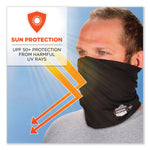 Chill-Its 6489 2-Layer Cooling Performance Knit Multi-Band, Polyester/Spandex, 2X-Large/3X-Large, Black