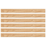 Carson Dellosa Education Grow Together Straight Borders, 3"x 3', Light Wood Grain, 6/Bundle (CD-108491-6)