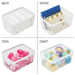 mDesign Steel Organizer, Matte White (25958)