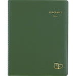 2026 AT-A-GLANCE Recycled 8.25" x 11" Weekly & Monthly Appointment Book Planner, Faux Leather Cover, Green (70-950G-60-26)