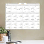 2026 AT-A-GLANCE WallMates 24" x 18" Yearly Dry-Erase Wall Calendar, White/Gray (AW5060-28-26)