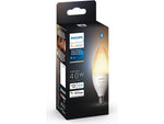Philips Hue 40W Equivalent B39 LED Smart Bulb, White (573089)
