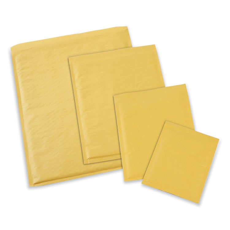 Peel Seal Strip Cushioned Mailer, #5, Extension Flap, Self-Adhesive Closure, 10.5 x 16, 25/Carton