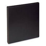 Slant D-Ring View Binder, 3 Rings, 0.5" Capacity, 11 x 8.5, Black