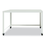 RTA Mobile Desk, 47.45 x 23.88 x 29.6, White