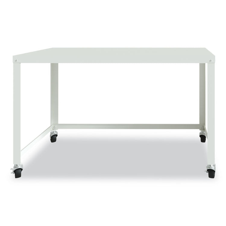 RTA Mobile Desk, 47.45 x 23.88 x 29.6, White