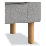 Parkwyn Series Sofa, 77" x 26.75" x 29", Light Gray