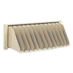 Data File Extension, Letter, 26.5w x 12.5d x 8h, Tan