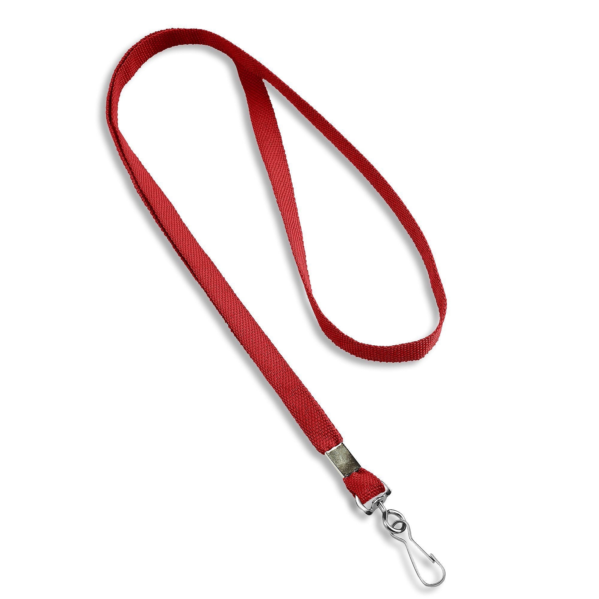 IDville Lanyards, Red, 25/Pack (1341512RDH31)