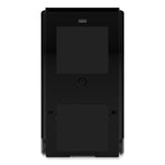 Transparent Manual Dispenser, 1 L, 4.92 x 4.5 x 9.25, Black/Chrome, 15/Carton