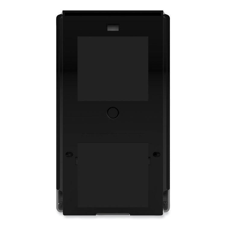 Transparent Manual Dispenser, 1 L, 4.92 x 4.5 x 9.25, Black/Chrome, 15/Carton