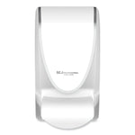 Transparent Manual Dispenser, 1 L, 4.92 x 4.6 x 9.25, White, 15/Carton