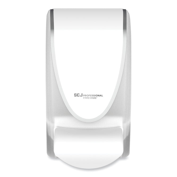 Transparent Manual Dispenser, 1 L, 4.92 x 4.6 x 9.25, White, 15/Carton