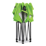 Shax 6000 Heavy-Duty Pop-Up Tent, Single Skin, 10 ft x 10 ft, Polyester/Steel, Lime
