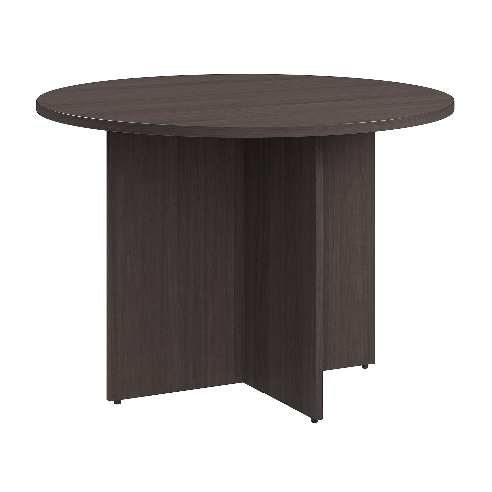 Bush Business Furniture 42" Round Conference Table, Storm Gray (99TB42RSG)