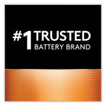 Coppertop Alkaline D Batteries, 2/pack