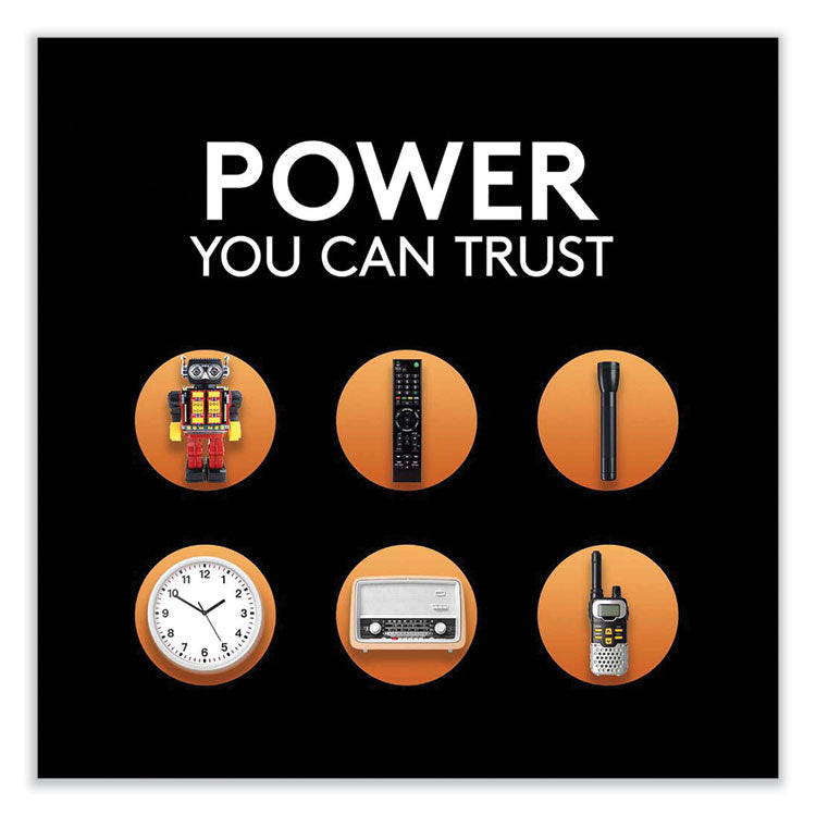 Coppertop Alkaline C Batteries, 72/carton