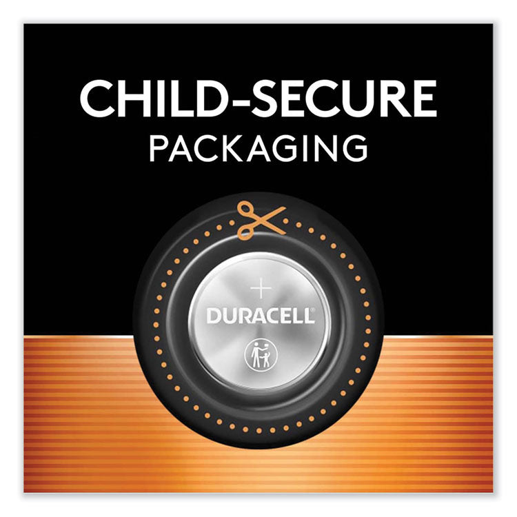 Lithium Coin Batteries With Bitterant, 2025, 4/Pack