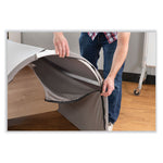 Roam Touchdown Workstation, 33" x 30" x 51.5", Beech/Dark Gray