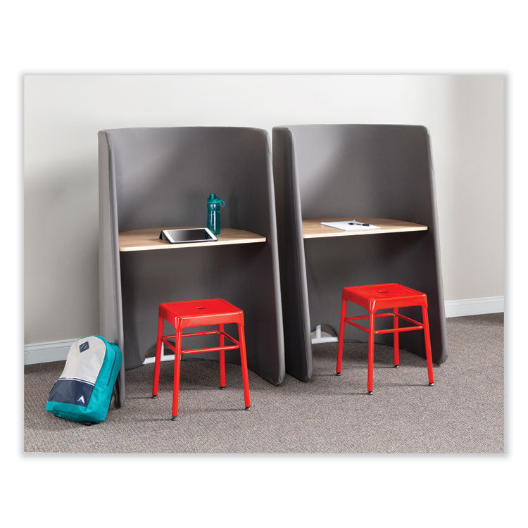 Roam Touchdown Workstation, 33" x 30" x 51.5", Beech/Dark Gray