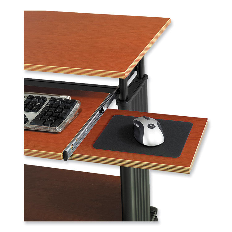 Muv Standing Desk, 35.5" x 22" x 30.5", Cherry