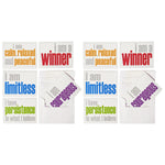 Inspired Minds Hopefulness Booster Uncoated Blank Card, Multicolored, 10 Cards/Pack, 2/Bundle (ISM52354NC-2)