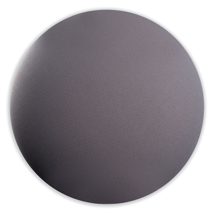 6800 Series Height Adjustable Fabric Padded Swivel Stool, Supports 300 lb, 18" to 25" Seat Height, Charcoal Seat/Gray Base