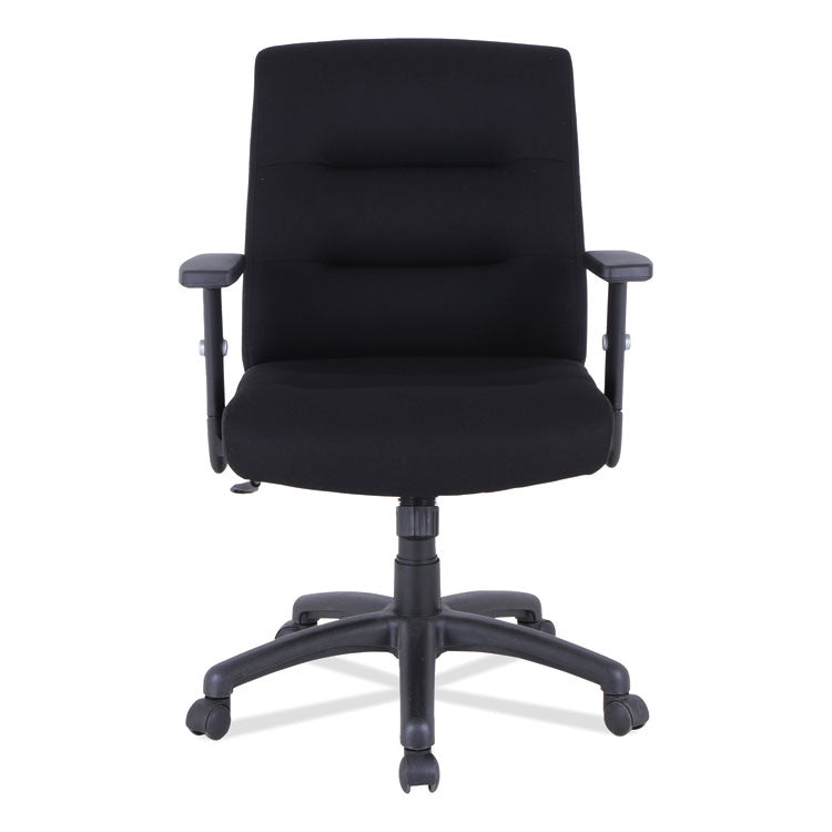 Alera Kesson Series Petite Office Chair, Supports Up To 300 Lb, 17.71" To 21.65" Seat Height, Black