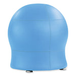 Zenergy Ball Chair, Backless, Supports Up to 250 lb, Baby Blue Vinyl