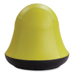 Runtz Swivel Ball Chair, Backless, Supports Up to 250 lb, Green Vinyl