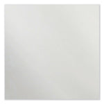 Horizontal Sliding Porcelain Magnetic Whiteboard, 72" x 48", White Surface, Anodized Aluminum Frame