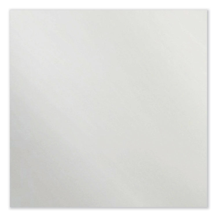 Horizontal Sliding Porcelain Magnetic Whiteboard, 72" x 48", White Surface, Anodized Aluminum Frame