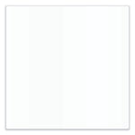 Aria Low-Profile Frameless Magnetic Glassboard, 48" x 36", White Surface