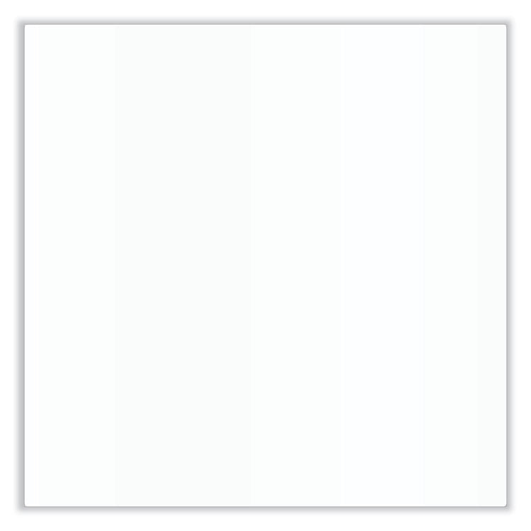 Aria Low-Profile Frameless Magnetic Glassboard, 96" x 48", White Surface