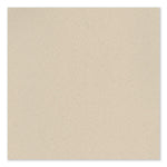 Ovation 1 Door Enclosed Fabric Bulletin Board, 24.13" x 33.75", Beige Surface, Powder-Coated Gray Aluminum Frame