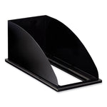Mixx Recycling Center Lid, Topper Style, 9.87w x 19.87d x 0.62h, Black
