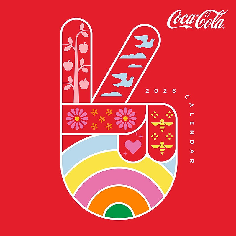 2026 TF Publishing Coca Cola 12" x 12" Monthly Wall Calendar (26-1105)