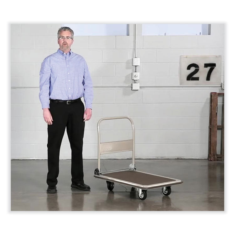 Tuff Truck Platform Truck, 400 lb Capacity, 29 x 18.75, Gray