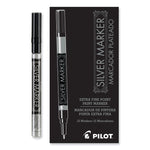 Creative Art And Crafts Marker, Extra-Fine Brush Tip, Silver
