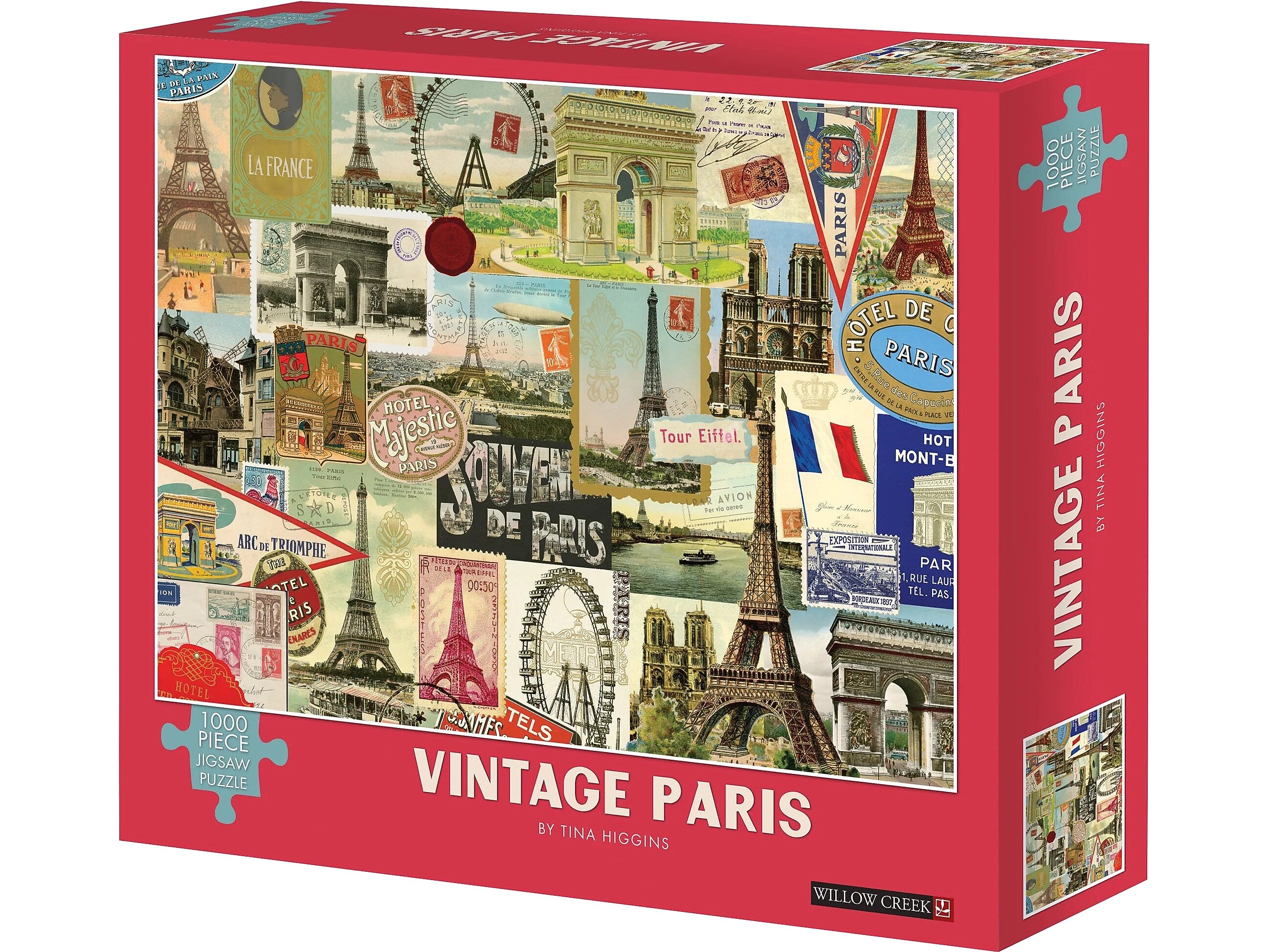 Willow Creek Vintage Paris 1000-Piece Jigsaw Puzzle (49359)