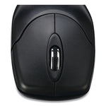 Adesso iMouse M60 Wireless Ergonomic Ambidextrous Optical Mouse, Black (ADEM60)
