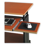 Muv Standing Desk, 29.5" x 22" x 45", Cherry