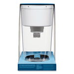 Tahoe Water Pitcher with Standard Filter, 10 Cups, Clear, 2/Carton