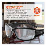 Skullerz Thor Safety Glasses, Black Nylon Impact Frame, AntiFog Indoor/Outdoor Polycarbonate Lens