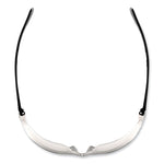 Skullerz Vali Frameless Safety Glasses, Matte Black Nylon Impact Frame, Clear Polycarbonate Lens