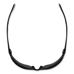 Skullerz Vali Frameless Safety Glasses, Black Nylon Impact Frame, Anti-Fog Smoke, Polycarbonate Lens