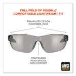 Skullerz Vali Frameless Safety Glasses, Black Nylon Impact Frame, Anti-Fog Indoor/Outdoor Polycarbonate Lens